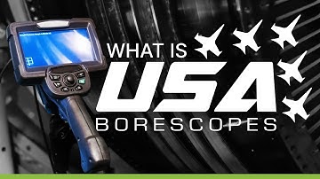 USA Borescopes: HD Articulating Video Borescope for Aircraft Engine Inspections