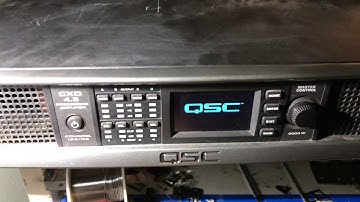 QSC CXD 4.5 fault 3329
