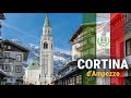 Cortina dampezzo  a breathtaking town in the heart of the dolomites italy