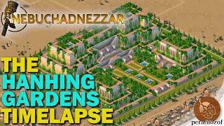 🌾 The Hanging Gardens of Babylon Timelapse build in Nebuchadnezzar brick by brick level by level