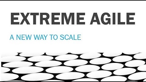 Extreme Agile Methodology for Enterprise: How To Scale Agile For Enterprise Organizations