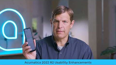 Acumatica 2022 R2 Personal Mobile Workspaces