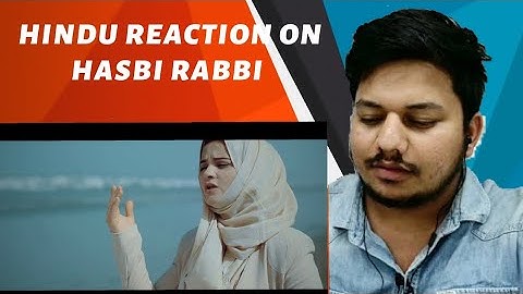 Hindu Reaction on Hasbi Rabbi Sami Yusuf Covered by Afshan Fawad | Rey Reaction |