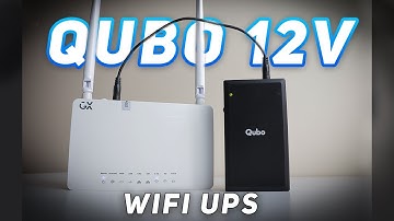 Qubo Budget 12v Mini WiFi UPS Router Unboxing & Set up (Good or Bad?)