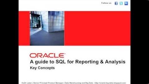 SQL Analytics - Part 1.1 Key Concepts