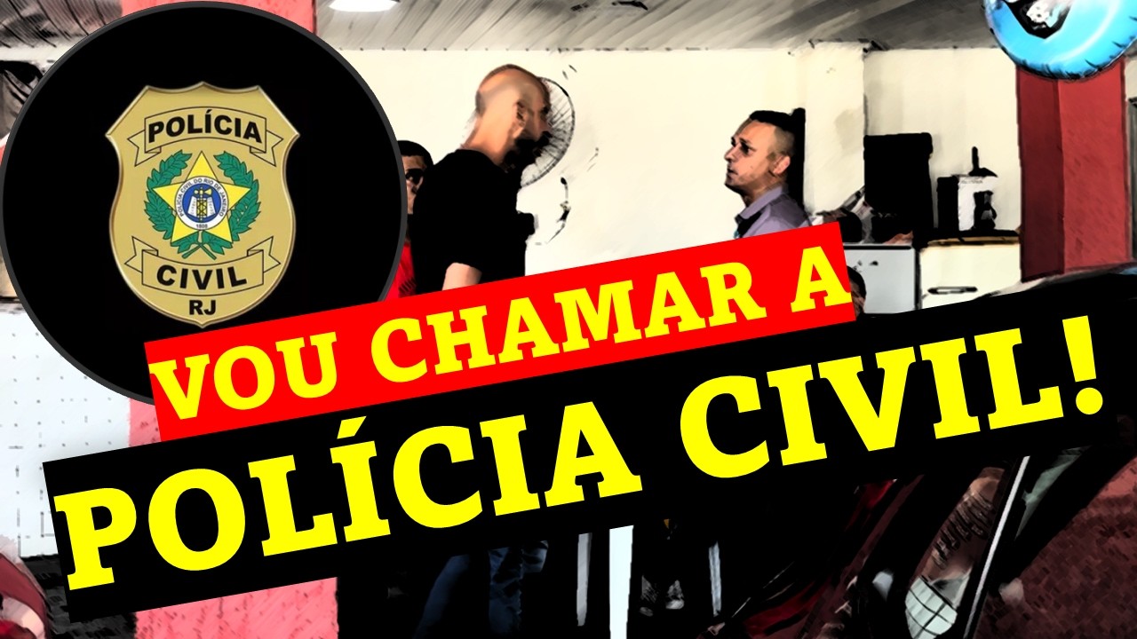 🚨 Funcionário sai em DEFESA de Patrão e diz que vai chamar a POLÍCIA CIVIL!