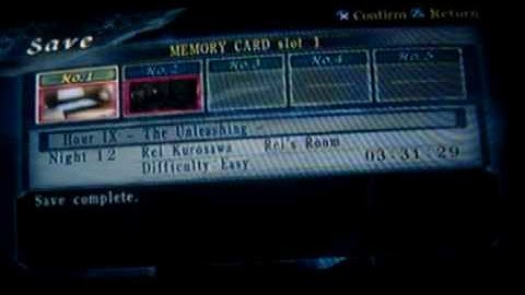 fatal frame 3 ghost list walkthrough part 23