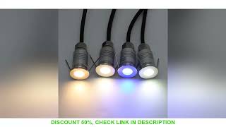 1W Mini LED Underground Light 12V Outdoor Ground Spot IP67 Waterproof Inground Lamp Landscape Garden