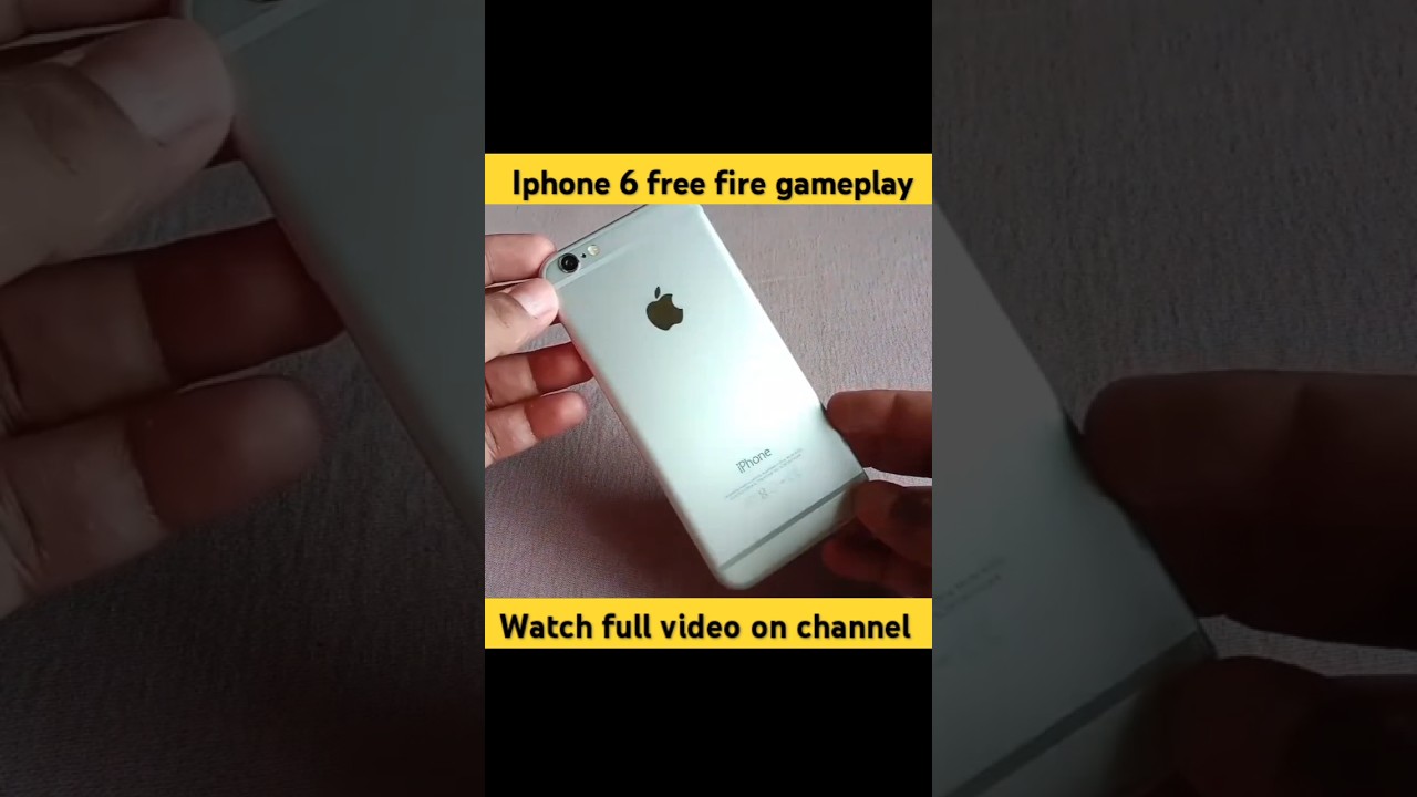 iphone 6 free fire gameplay🔥 #short #iphone6gameplay #freefiregameplayiniphone6 #iphone6 #tech #game