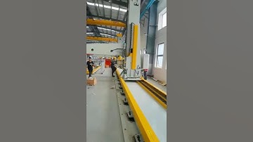 🚆 EVSROBOT – Heavy-Duty Linear Rail for Industrial Robots#track #factory #smartfactory #robotics