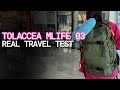 Tolaccea Mlife 03 Expandable Backpack Review | Tested This Carry-On On International Flight