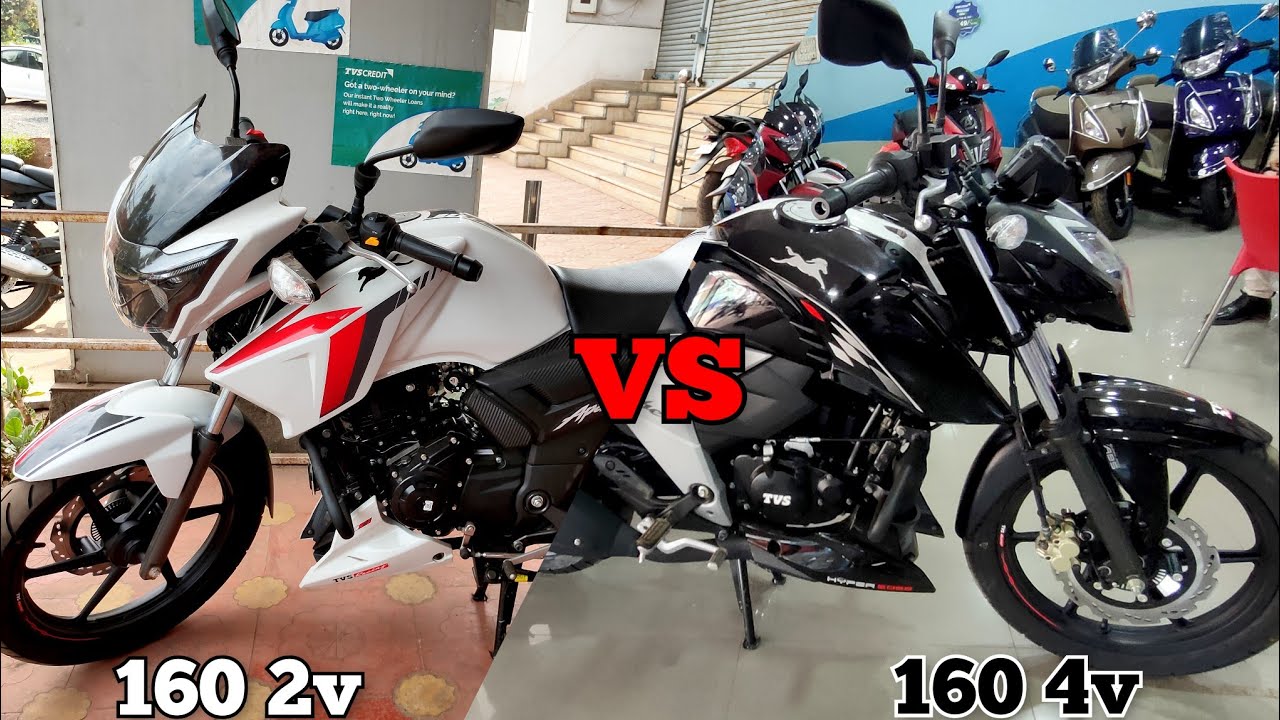 apache 160 4v VS apache 160 2v 160 4v vs 160 2v Harsh YouTube