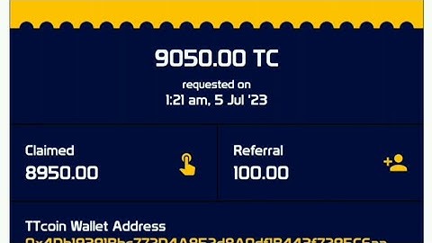 TT coin withdrawl successfull in metamask wallet©$.