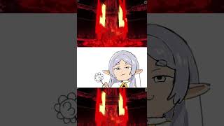 Frieren's Smug Face vs The Most Serious Fight Ever #frieren