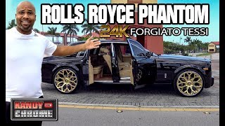 KandyonChrome: Rolls Royce Phantom Custom 24K Forgiato Tessi