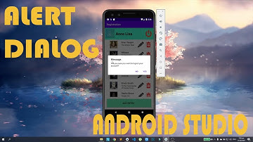 ALERT DIALOG IN ANDROID STUDIO