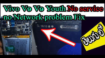 Vivo V9 V9 Youth No service no Network problem 1000% Fix  Vivo V9 No Network,No Service,No Signal