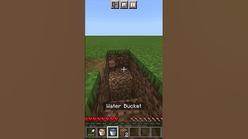 How to make cobblestone generator in minecraft #shorts