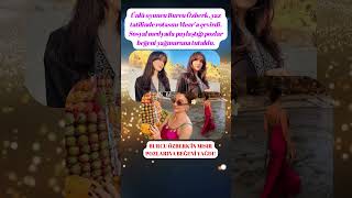 Burcu Özberkin Mısır Pozlarına Beğeni Yağdı Özberk Isır