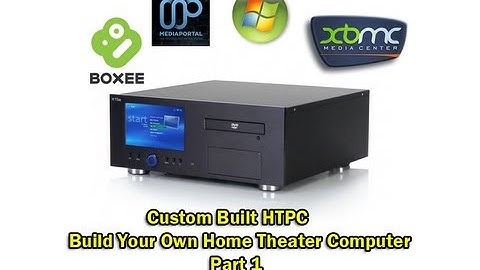 Custom Built HTPC - Build Your Own Home Theater Computer Part 1