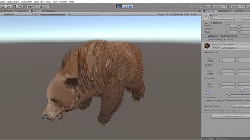 Update 1.1:- Hair and Fur Tool - for the Unity Asset Store