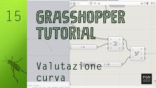 Grasshopper Tutorial #15 (ENG) - Evaluate Curve