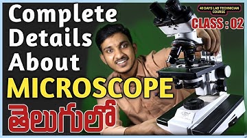 Complete Details About Microscope in Telugu | Microscope | @akhilmlt