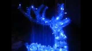 Светодиодные LED олени 3D фигуры топиари любого размера Светодиодные LED олени 3D фигуры топиари любого размера
