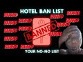 What Gets You BANNED From Every Hotel?