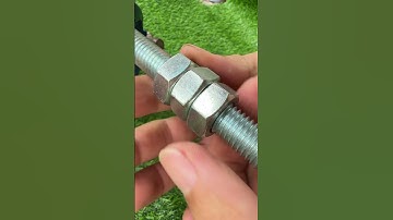 Threaded rod connection tips #construction #diy