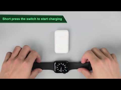 NEWDERY Apple Watch 無線充電器－使用介紹
