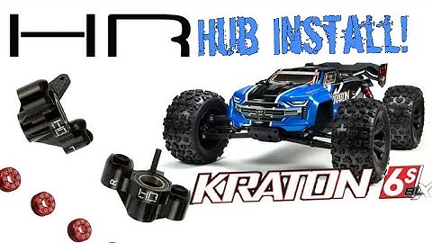 Arrma Kraton 6s Hot Racing Hub Install