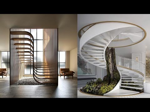 Video: Modern Interior And Exterior Staircase In 50 Unusual Models