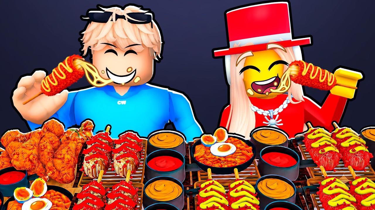 Roblox ASMR MUKBANG…
