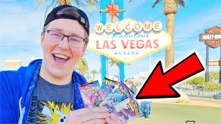 OPENING POKEMON CARDS IN LAS VEGAS!