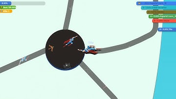 Paper.io 3 Map Control: 100.00% Instant Win!