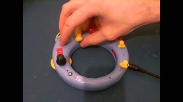 Circuit Bent Bontempi Winnie the Pooh Tambourine by freeform delusion
