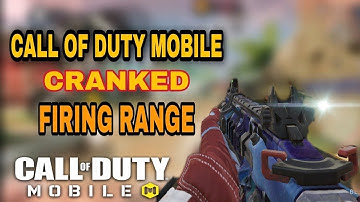 Tabahi In Cranked Firing Range || Ghost Glitch || Call Of Duty Mobile