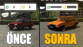 Tofaşi Modi̇fi̇ye Etti̇m Faki̇rden Zengi̇ne Car Parking Multiplayer