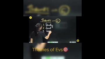 Themes of EVs pedagogy by Himanshi maam||ctet2022||