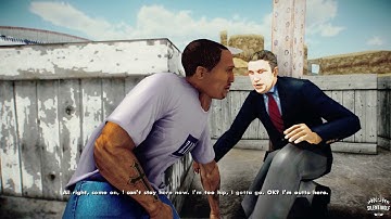 GTA SA 2020 4K NGSA ENB Ray Tracing  Ultra Graphics   SA Retextured Part 44   Gameplay No Commentary