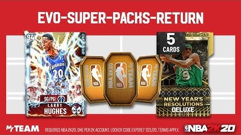 NBA 2K20 - NEW EVOLUTION LOCKER CODE