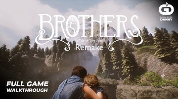 Brothers: A Tale of Two Sons (Remake) - Full Game Walkthrough (Nostalgic Story w/ Emotional Scenes)