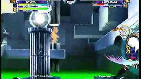 MvC2 Online (360): Josh 360 (Storm/Sent/Cyke) vs Brett (MSP) 15 .:4.2.10:.