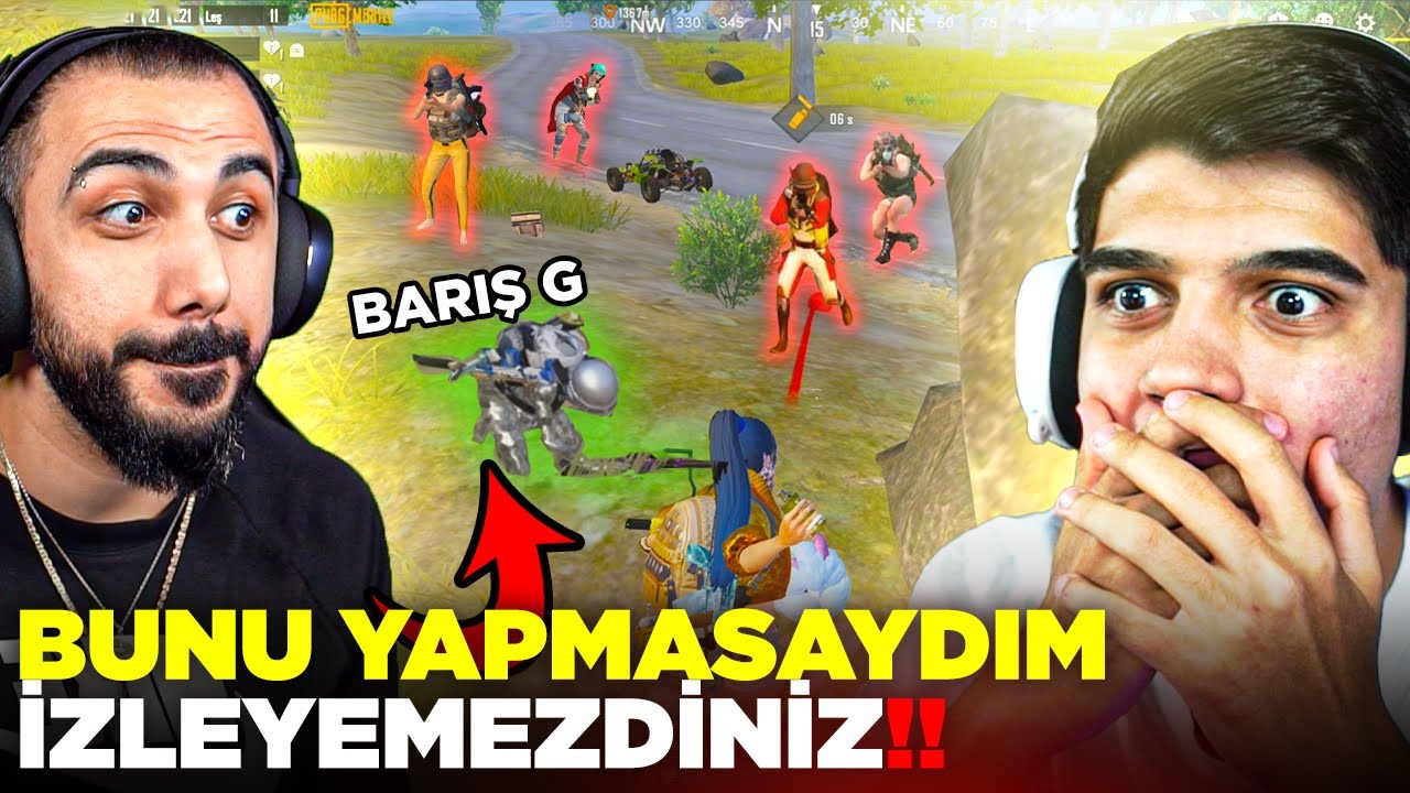 BUNU YAPMASAYDIM BU VİDEOYU İZLEYEMEYECEKTİNİZ!! w/ @Barış G | PUBG Mobile