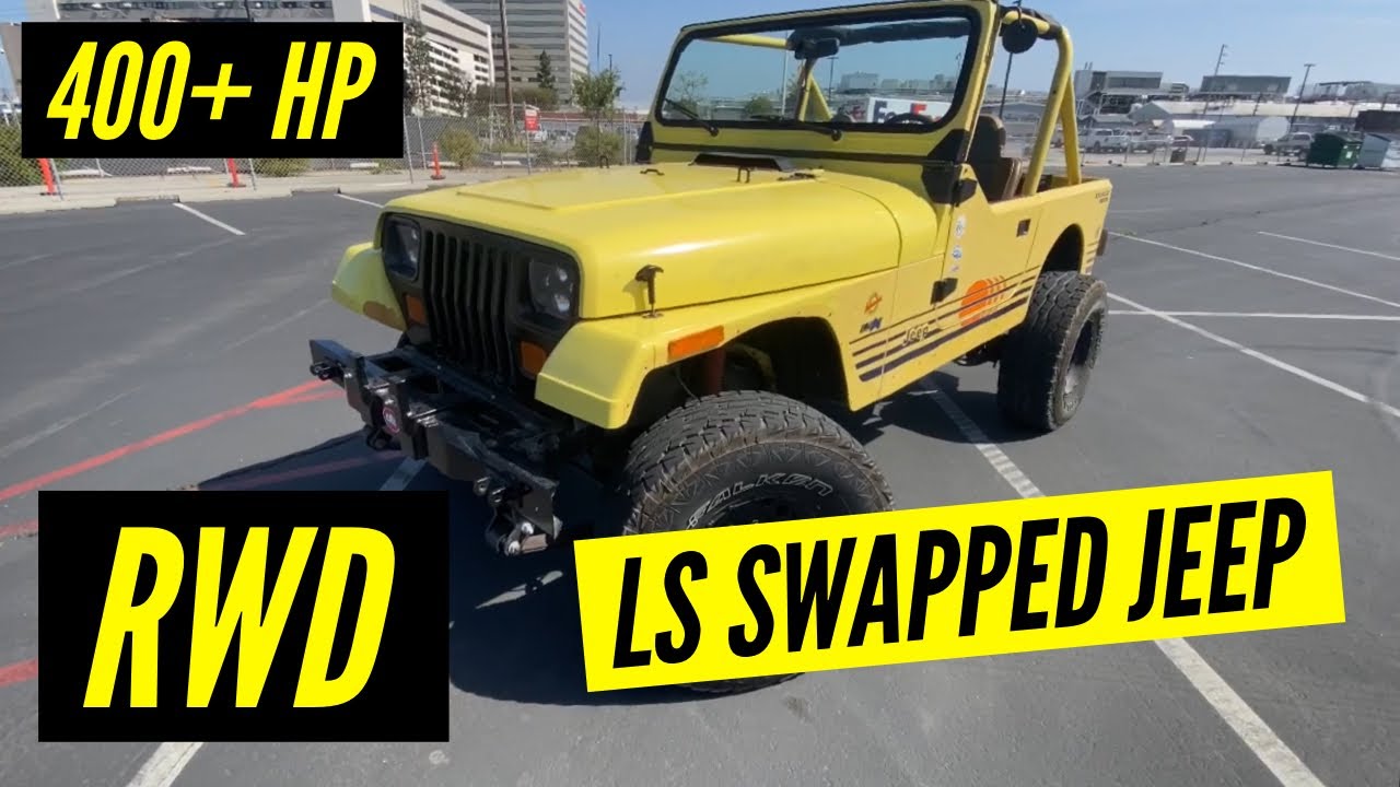 1989 Jeep YJ LS Swap Walkthrough - YouTube
