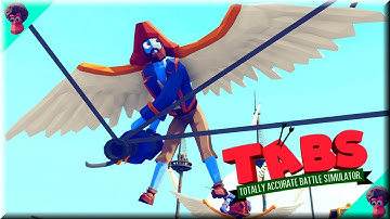 TABS - Angel Harpooner vs Every Unit (1/2) - Original Mods Spooky Faction Update