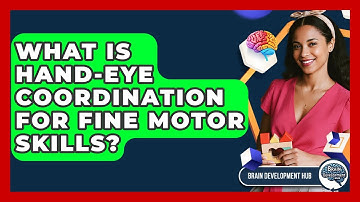 What Is Hand-eye Coordination For Fine Motor Skills? - Brain Development Hub