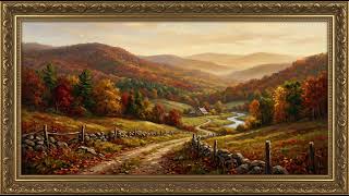 Frame TV Art — New England Autumn Landscape | 4K Painting for Any Smart TV screenshot 3