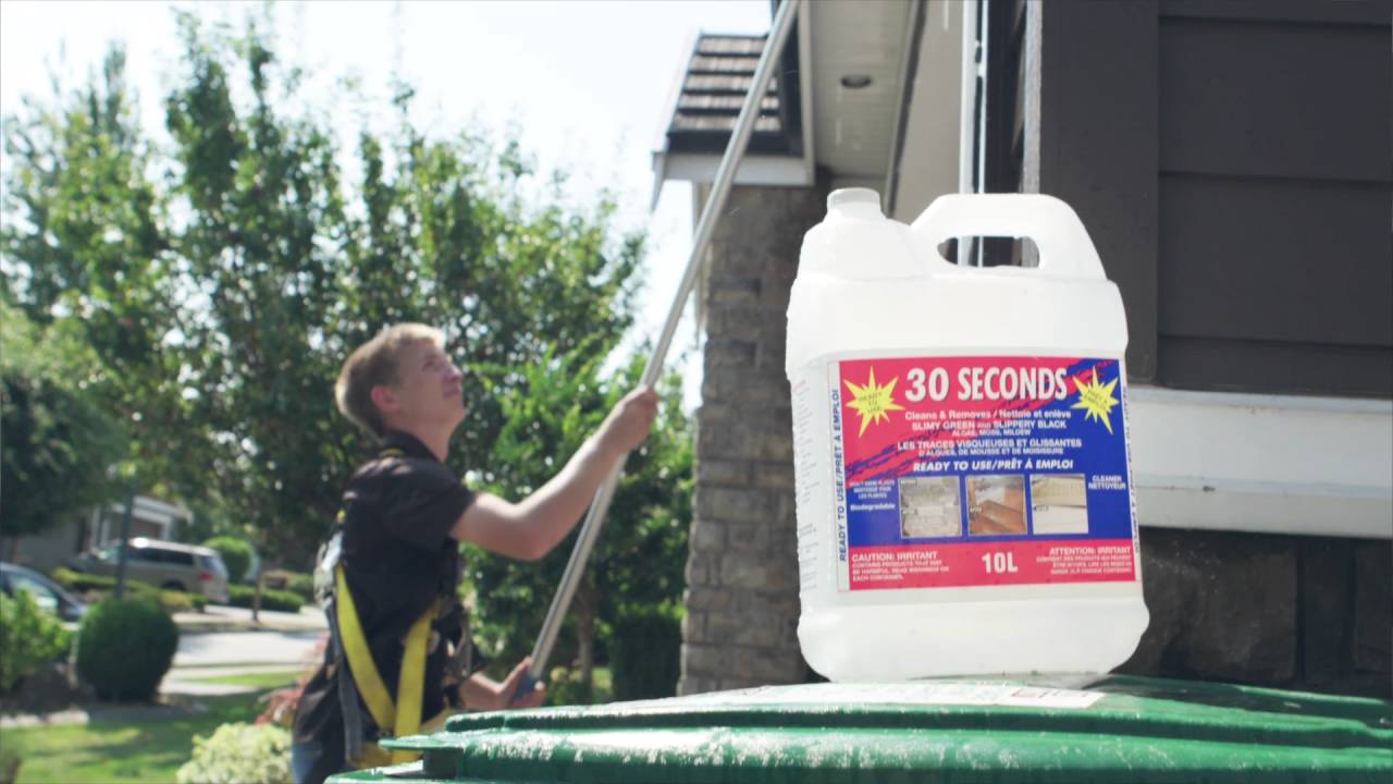 30 SECONDS 5-Gallon Mold and Mildew Stain Remover Concentrated Outdoor  Cleaner in the Outdoor Cleaners department at